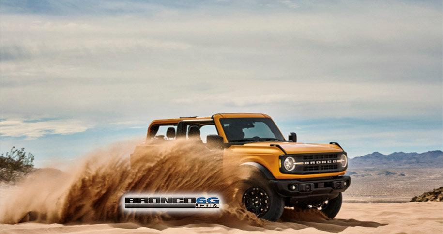 Долгожданный Ford Bronco: новые утечеки и первые официальные фото