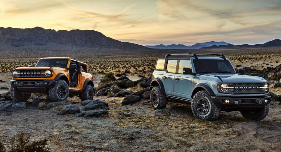 Ford фиксирует ажиотажный спрос на новый Bronco