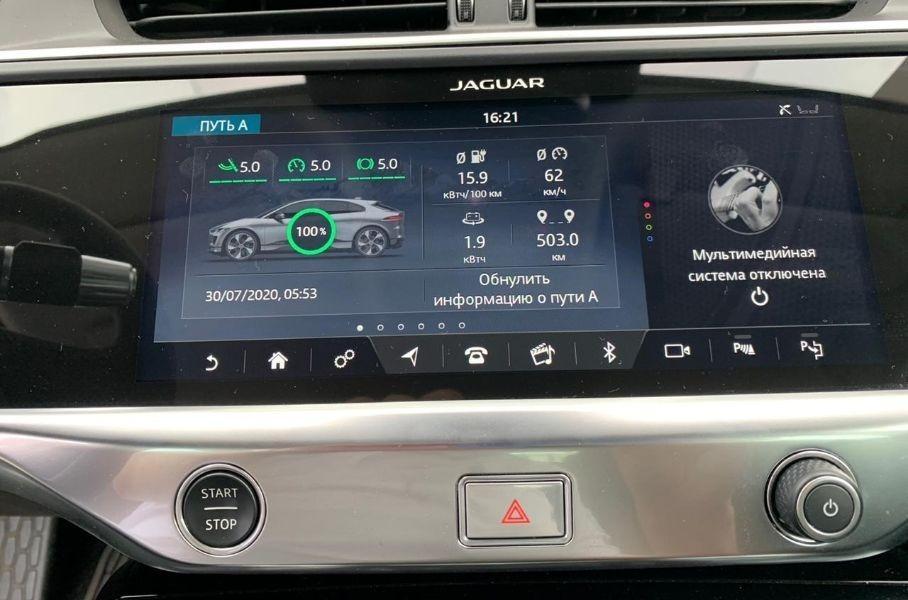 Jaguar I-Pace проехал от Москвы до Воронежа без подзарядки