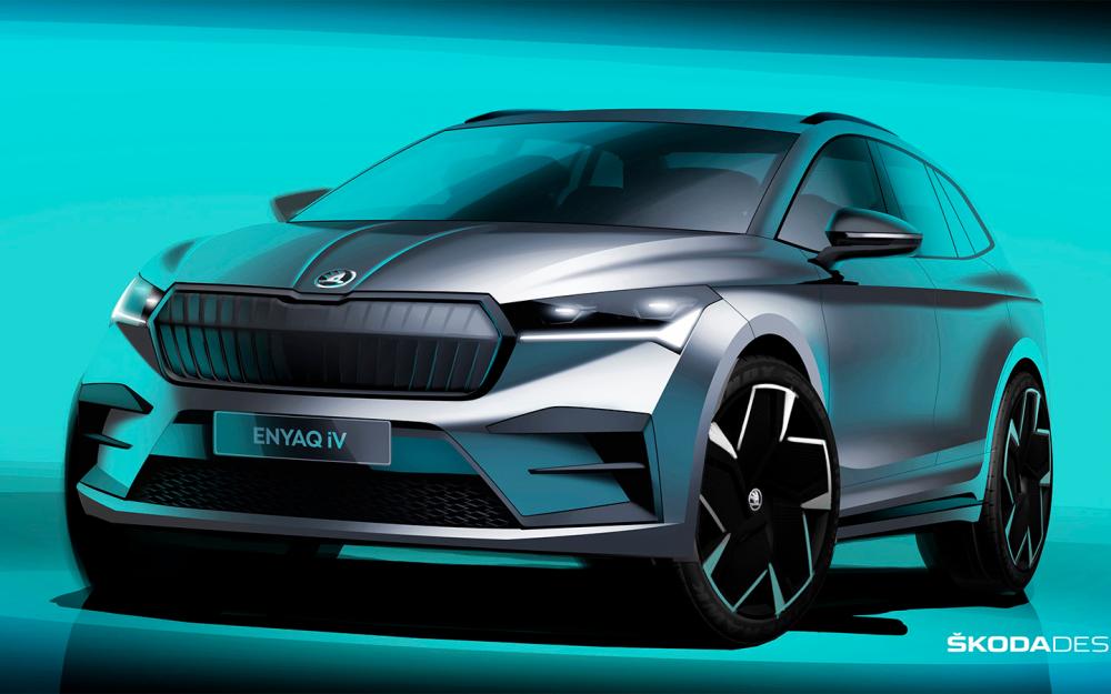 Skoda рассекретила дизайн нового кроссовера