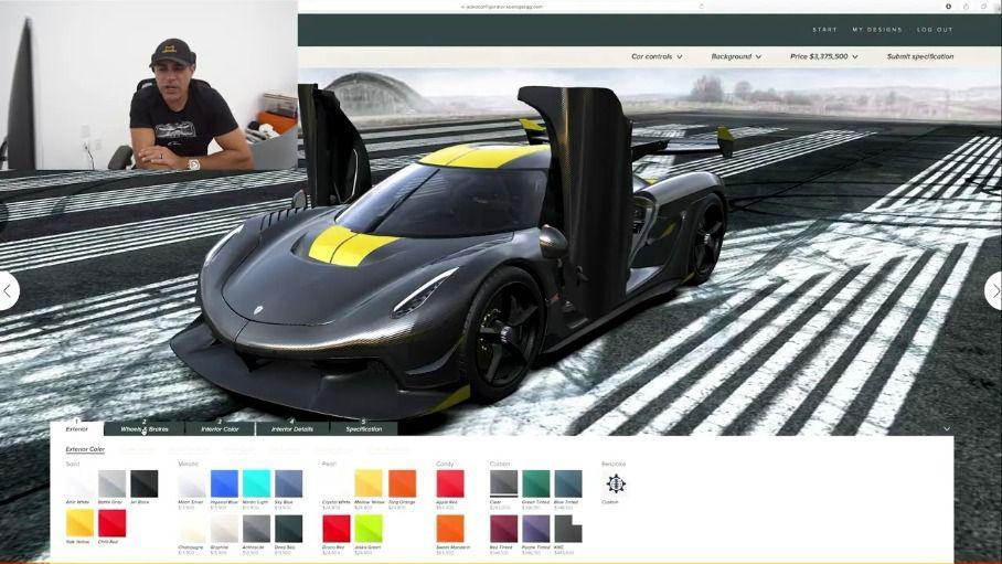 Одна опция для Koenigsegg Jesko стоит как целый Lamborghini Aventador