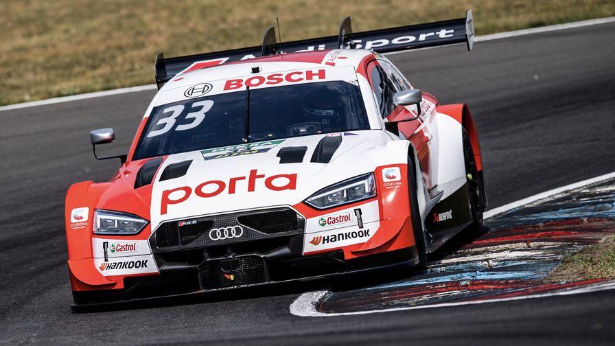 Раст опередил Мюллера на фотофинише второй гонки DTM на Лаузицринге