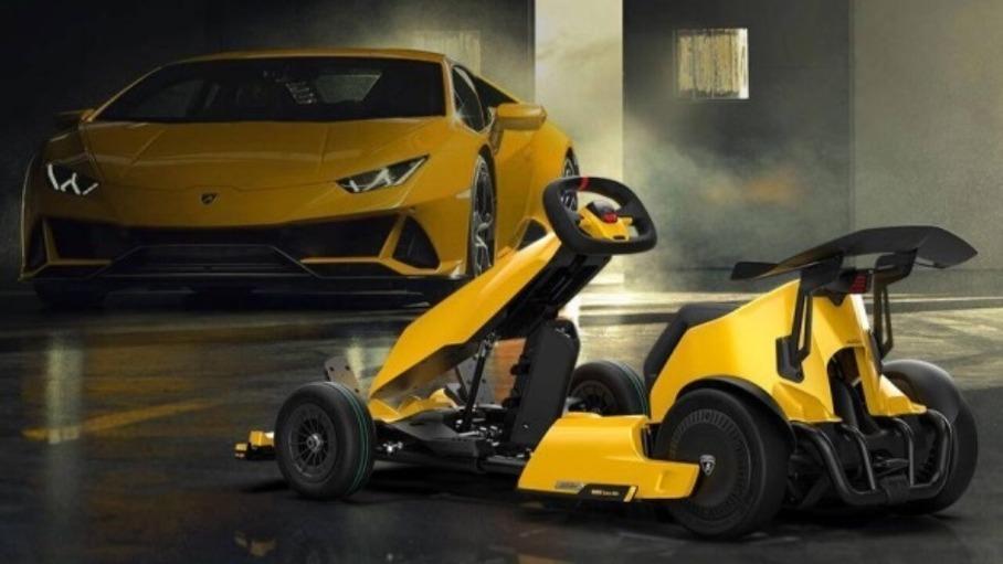 Посмотрите на электрокарт, созданный Xiaomi совместно с Lamborghini