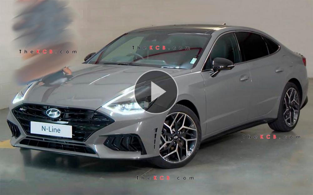 Появилось первое фото самой мощной Hyundai Sonata