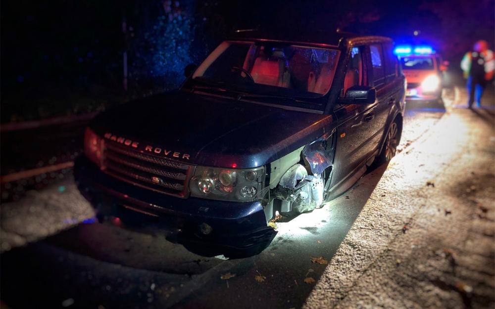 Пьяный водитель устроил гонки на автомобиле без переднего колеса