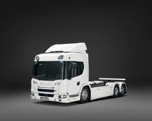 Электрический грузовой автомобиль Scania