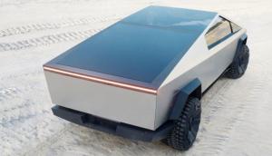 Cybertruck от Tesla с солнечной батареей будет иметь неограниченный запас хода