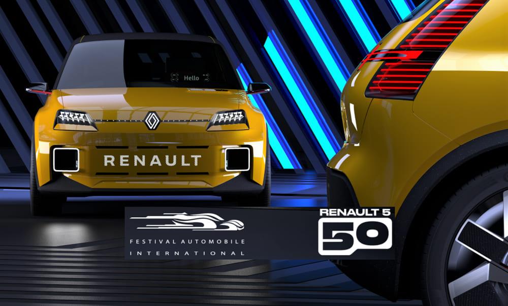 Renault_5 на 37 Международном автомобильном фестивале