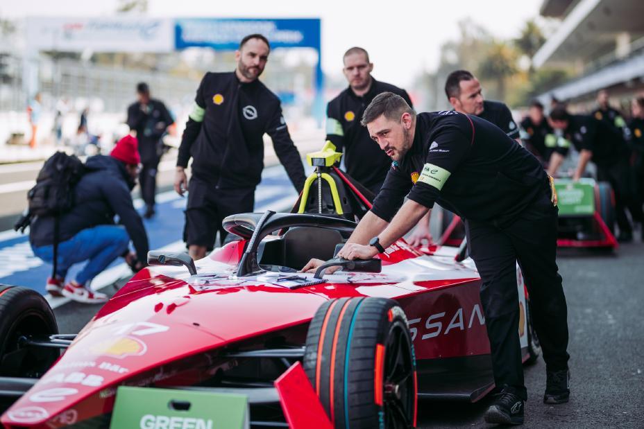 команда Nissan Formula E на E-Prix