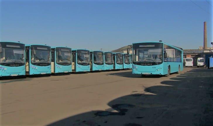 «Волгабас Групп» завершила поставку 390 автобусов в Санкт-Петербург