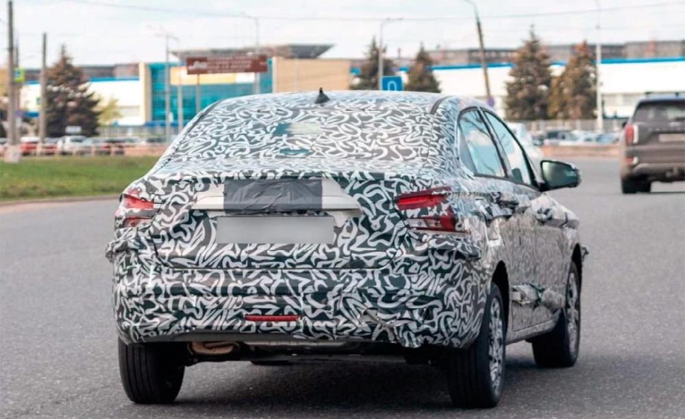 Lada Iskra замечен в камуфляже