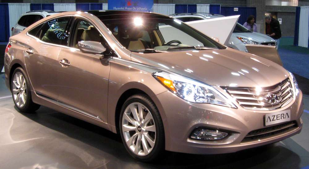 Hyundai презентовал новую Azera, разработанную на основе Grandeur