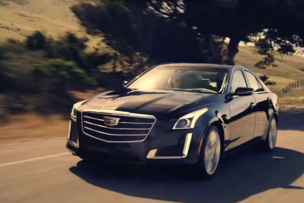 Cadillac сняли свой обновленный седан CTS в рекламном ролике