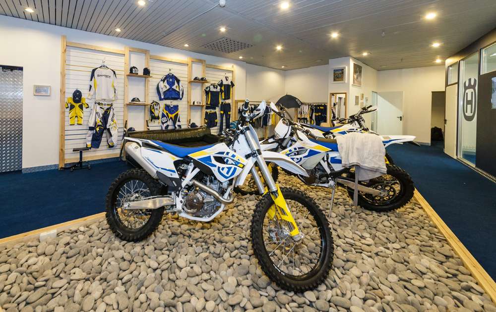 Husqvarna: первый салон в России