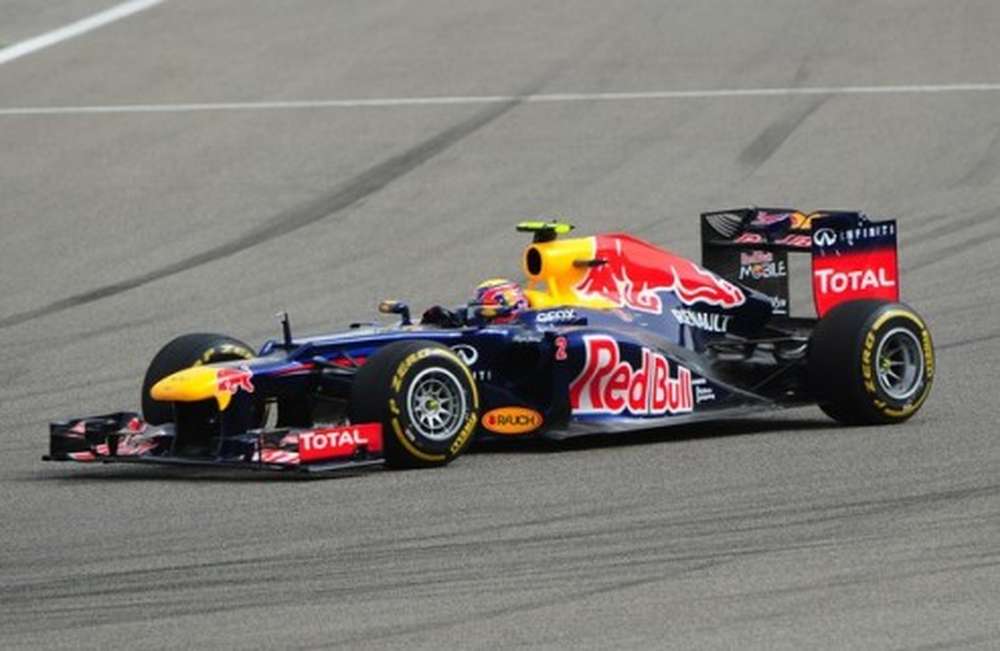 Он-борд на 360 градусов на болиде Red Bull