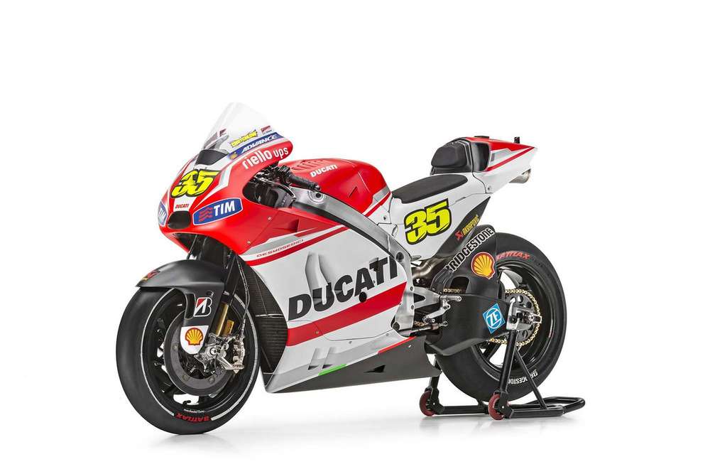 В Арагоне дебютирует новая версия Ducati Desmosedici GP14