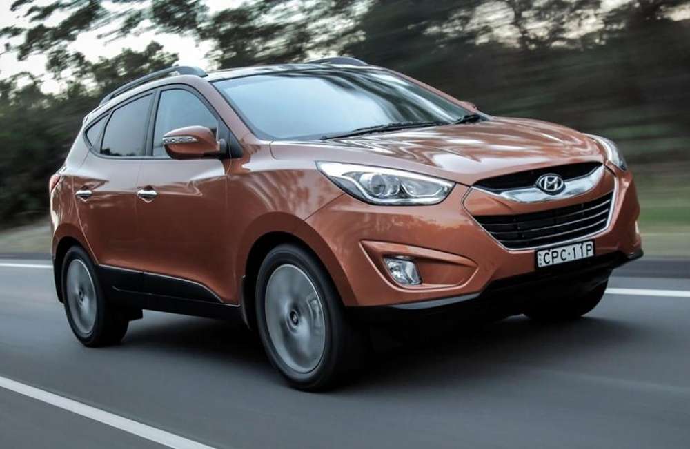 Hyundai тестирует новое поколение ix35 в Альпах