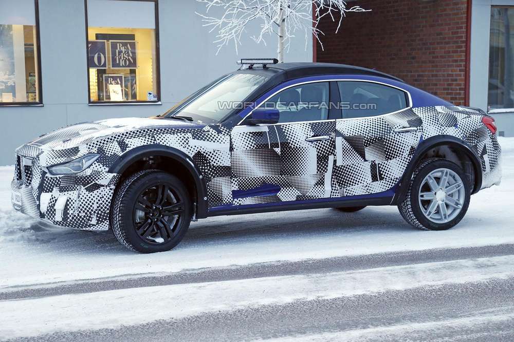 Кроссовер Maserati Levante получит гибридный привод