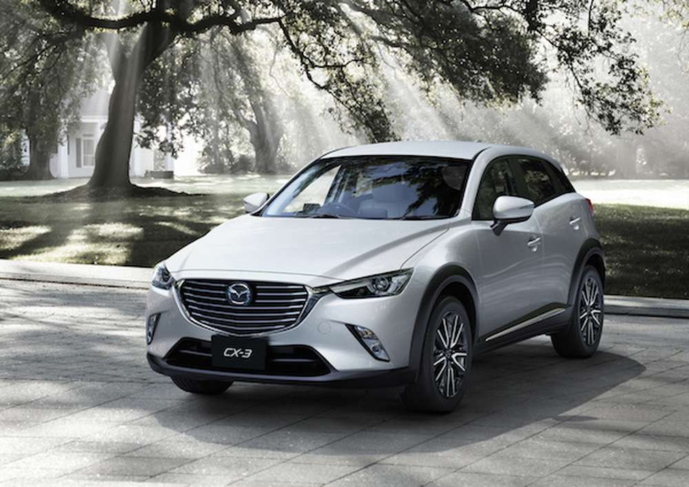 Опубликован тизер самого маленького кроссовера Mazda