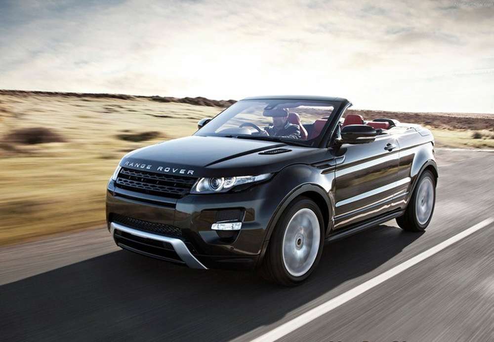Кабриолет Range Rover Evoque замечен на тестах