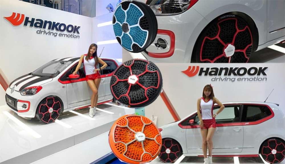 Конкурс на лучшие концептуальные покрышки от компании Hankook
