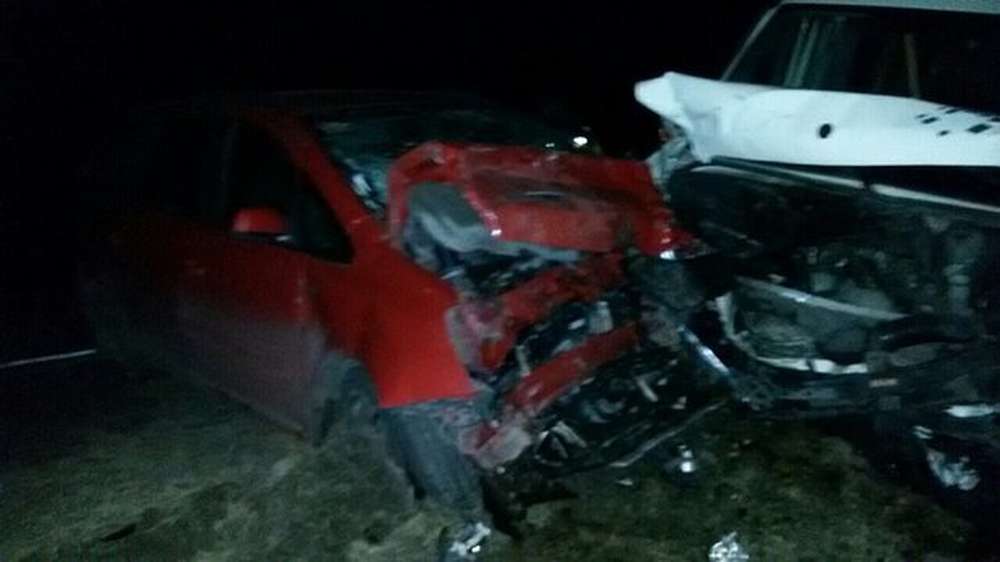Маршрутка с пассажирами врезалась во встречный Opel Zafira в Барановичском районе