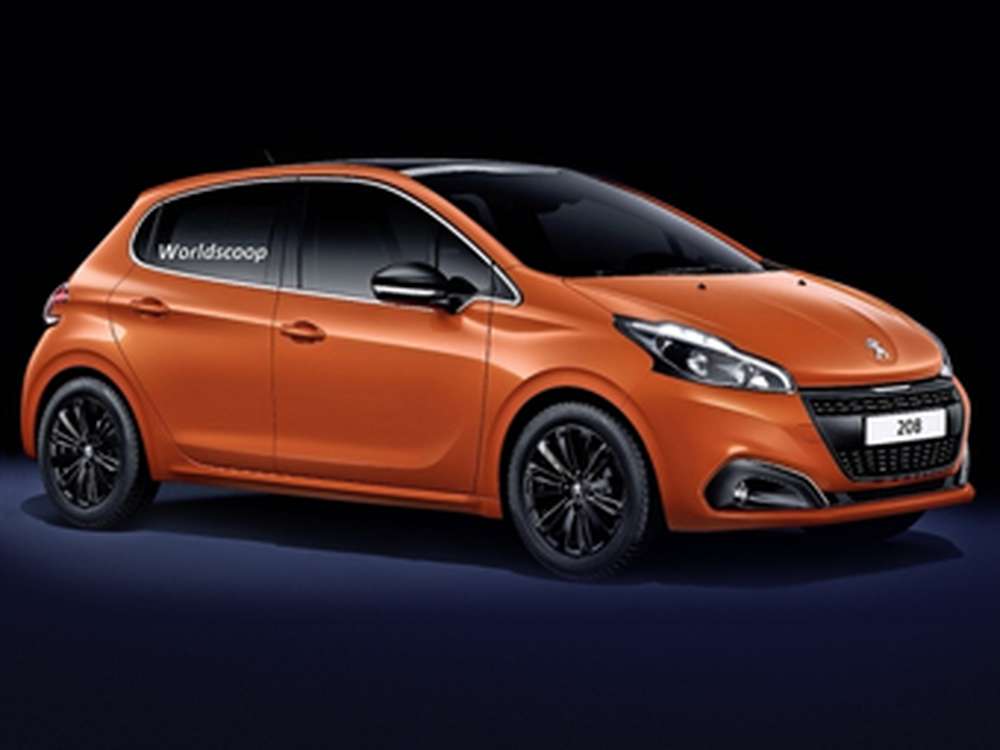 Опубликованы изображения обновленной версии хэтчбэка Peugeot 208