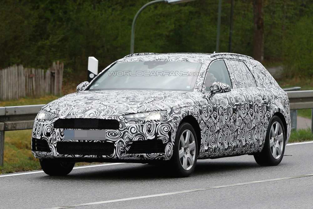 Рассекречены изображения нового Audi A4 Avant