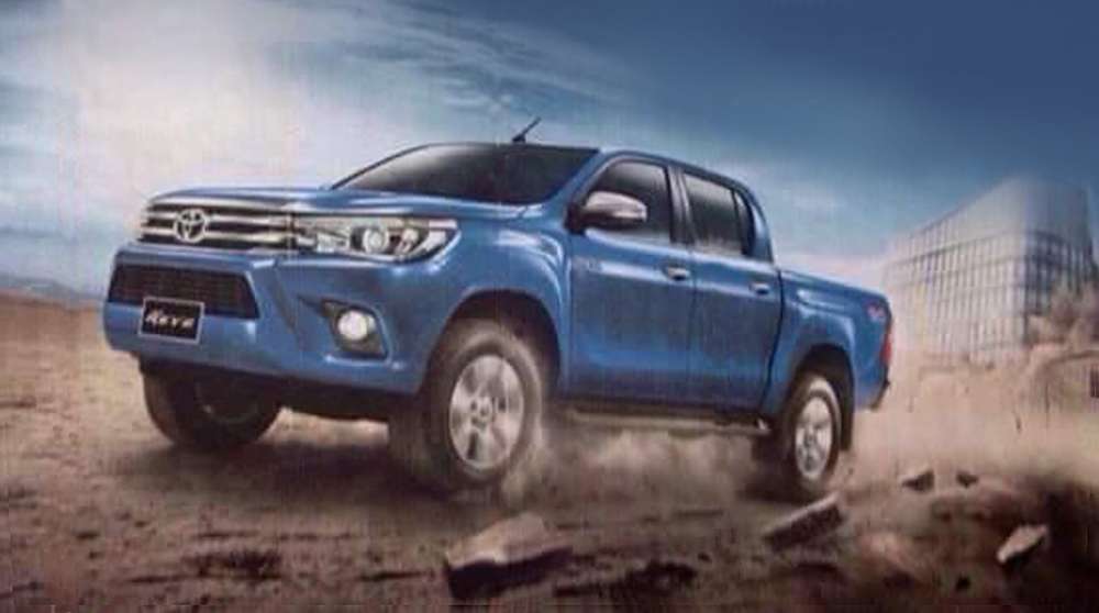 Toyota Hilux – внешность уже не секрет