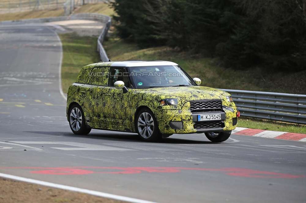 Mini Countryman нового поколения проходит обкатку на «Северной петле»