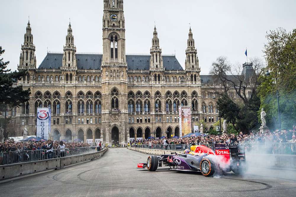 В Red Bull провели шоу в поддержку Гран При Австрии