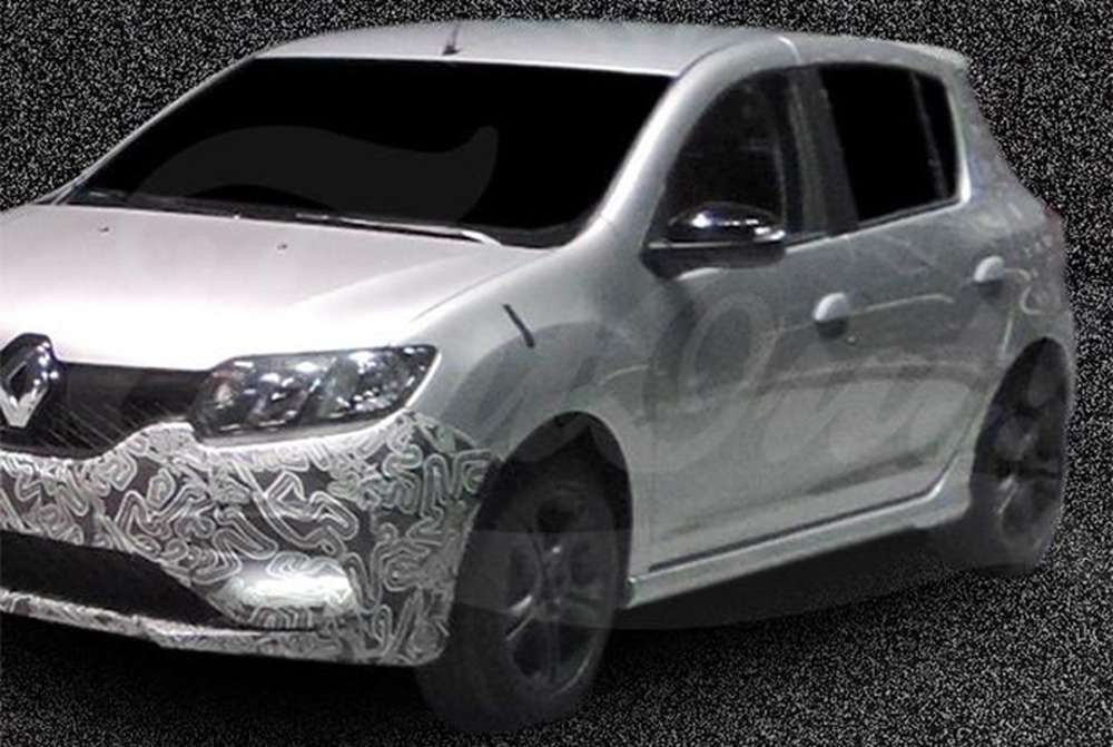 Renault Sandero RS рассекретили до премьеры