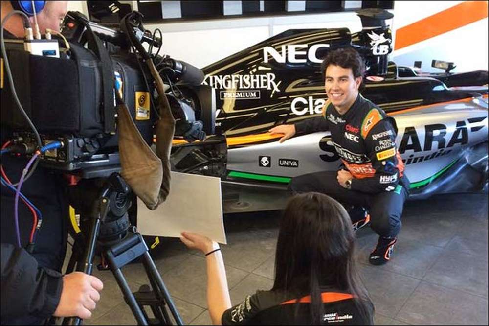 Lotus и Force India проводят съемочные дни