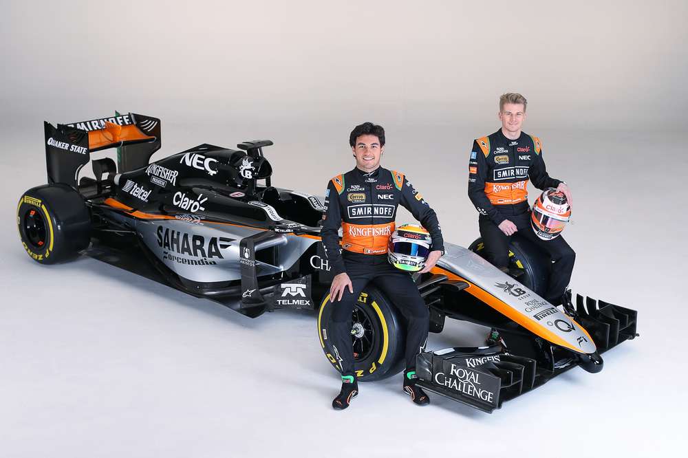 Force India представила новую раскраску машины