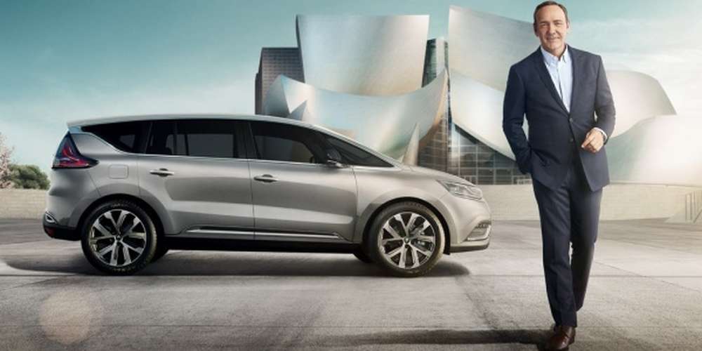 Кевин Спейси рекламирует Renault Espace
