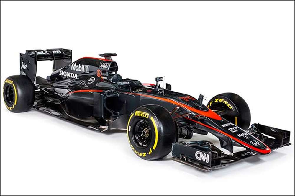 В McLaren представили раскраску машины
