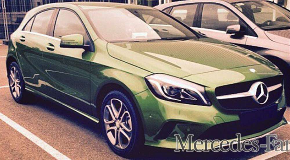 Субкомпакт Mercedes-Benz после рестайлинга – рассекречен
