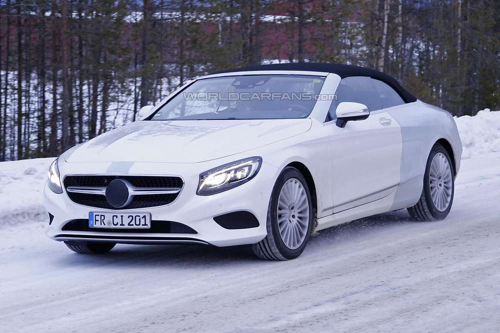 Премьера кабриолета Mercedes S-Class не за горами