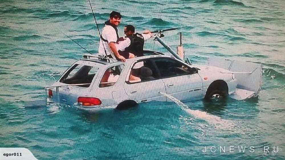 Subaru Impreza – колесами по воде