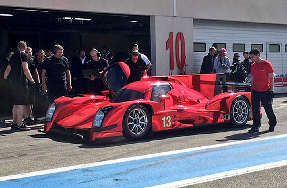 Новый прототип команды Rebellion Racing дебютировал на тестах