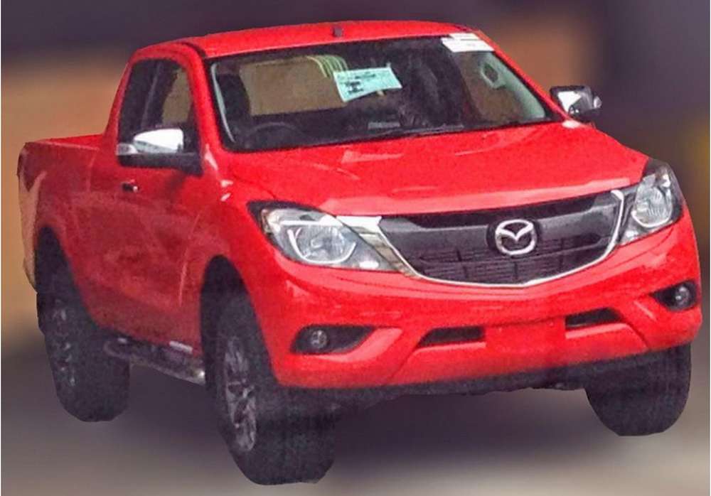 Шпионы поймали обновленный пикап Mazda BT-50