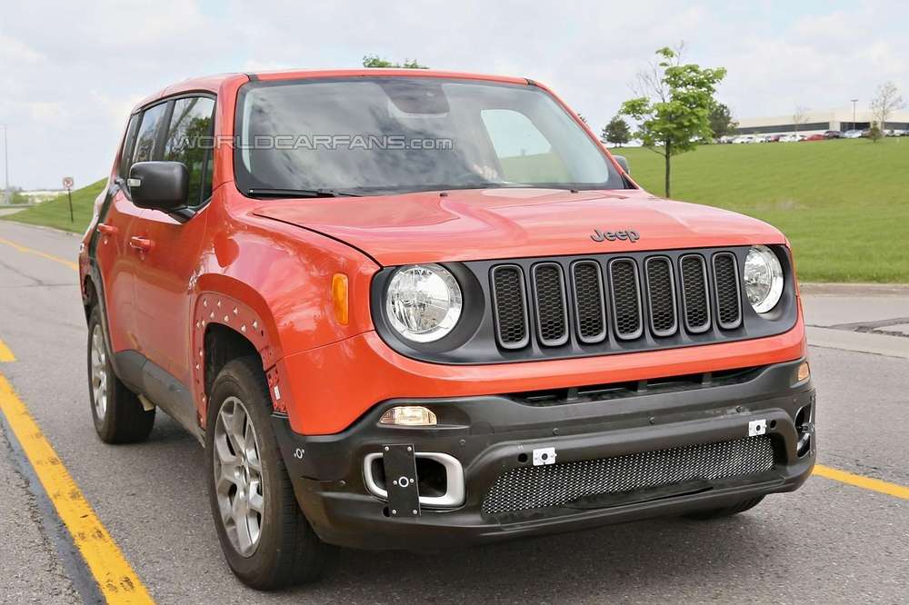 Преемник Jeep Compass & Patriot 2017 замечен во время испытаний в США