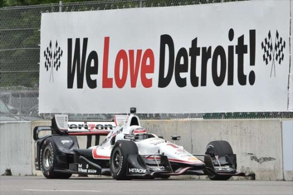 IndyCar: Уилл Пауэр на поул-позиции перед первой гонкой в Детройте