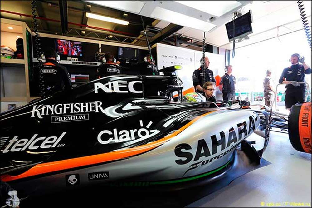 NEC - премиальный партнёр Force India