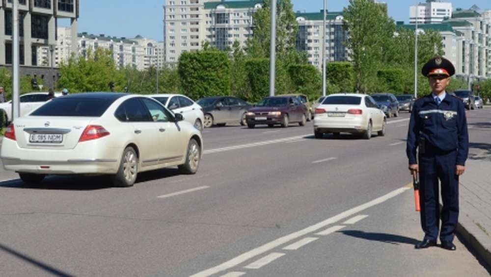 За неделю дорожными патрульными Астаны пресечено более 6 тысяч нарушений ПДД