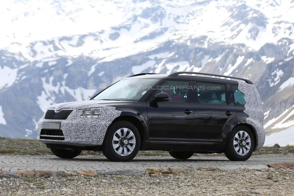 Новый кроссовер Skoda Snowman представят в конце 2015 года