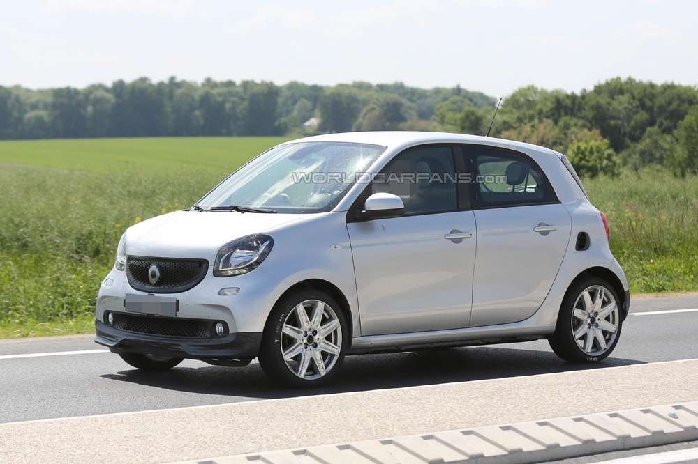 Smart ForFour добавили мощности