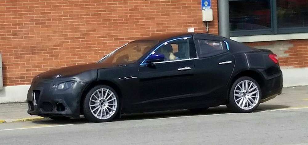 Седан Alfa Romeo Giulia замечен на тестах