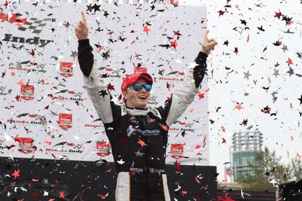 IndyCar: Джозеф Ньюгарден выиграл в Торонто