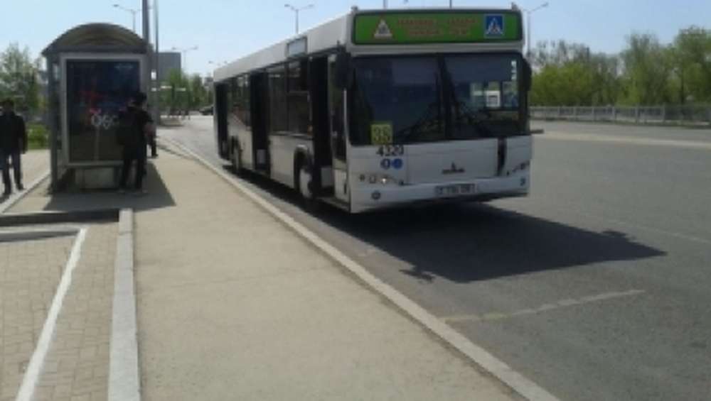 Отдельная полоса для автобусов появится в Астане